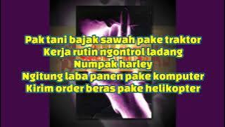 Slank - Pak Tani Lirik
