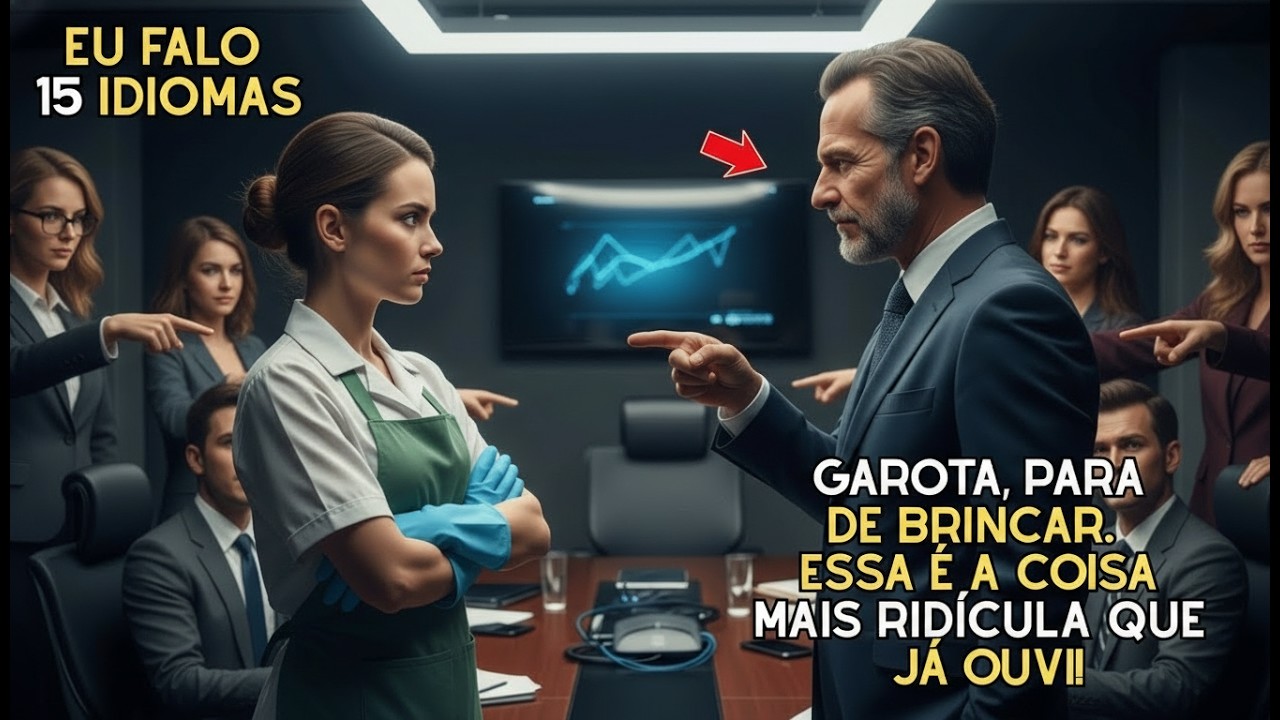 O Milionário Ficou em Choque — A Faxineira Revelou que Fala 15 Idiomas