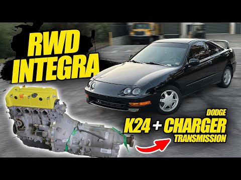 BUILDING A REAR WHEEL DRIVE INTEGRA - PART ONE K24 + 8HP