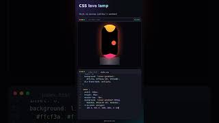 Lava lamp | HTML CSS JS #html   #css   #javascript   #webdevelopment