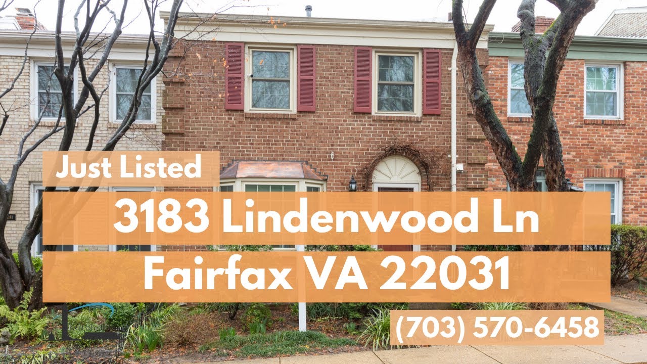 3183 Lindenwood Ln Home for Sale Fairfax VA 22031 YouTube