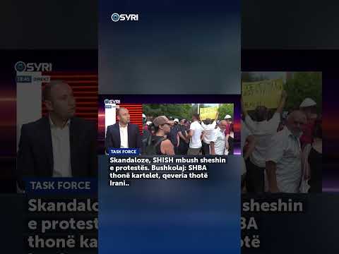 Skandaloze, SHISH mbush sheshin e protestës. Bushkolaj: SHBA thonë kartelet, qeveria thotë Irani.. - SHORTS