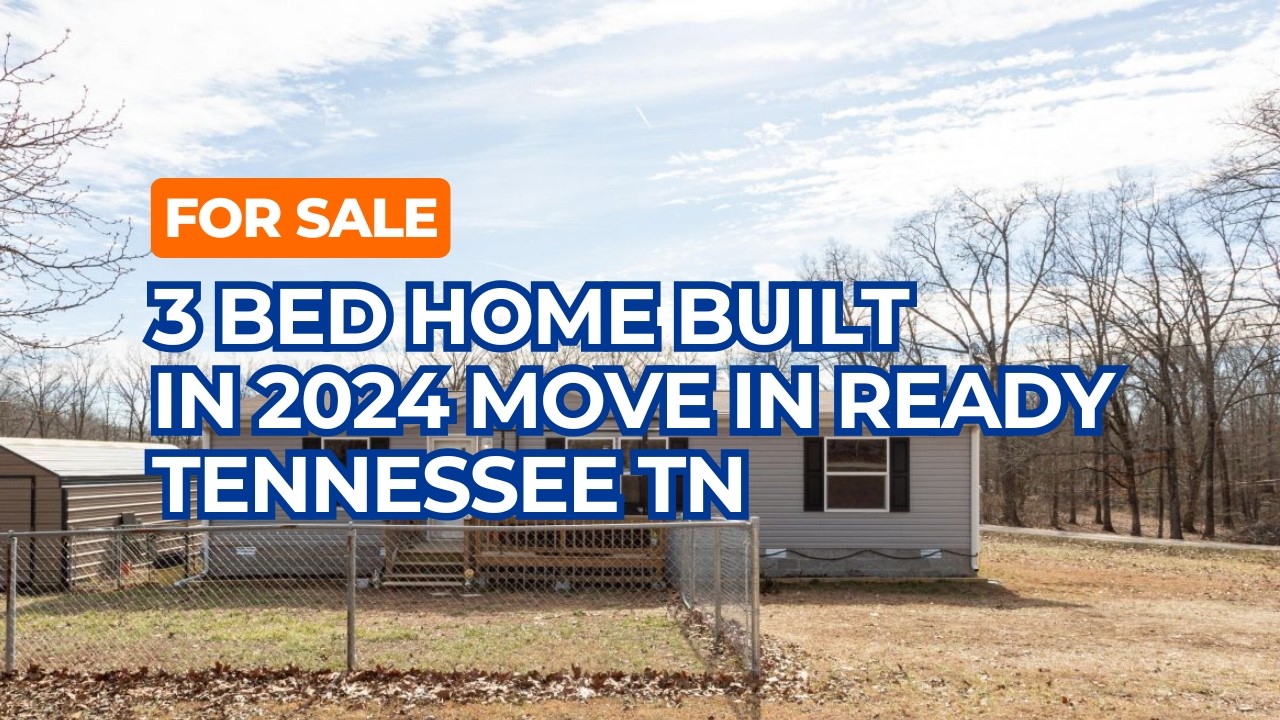 For Sale 3 Bed Home Built in 2024 Move in Ready in Tennessee