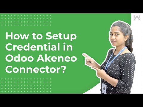 How to Setup Credential in Odoo Akeneo Connector?