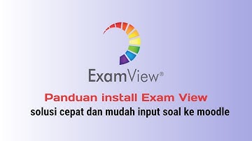 Panduan Install Exam View | Exam View Tutorial