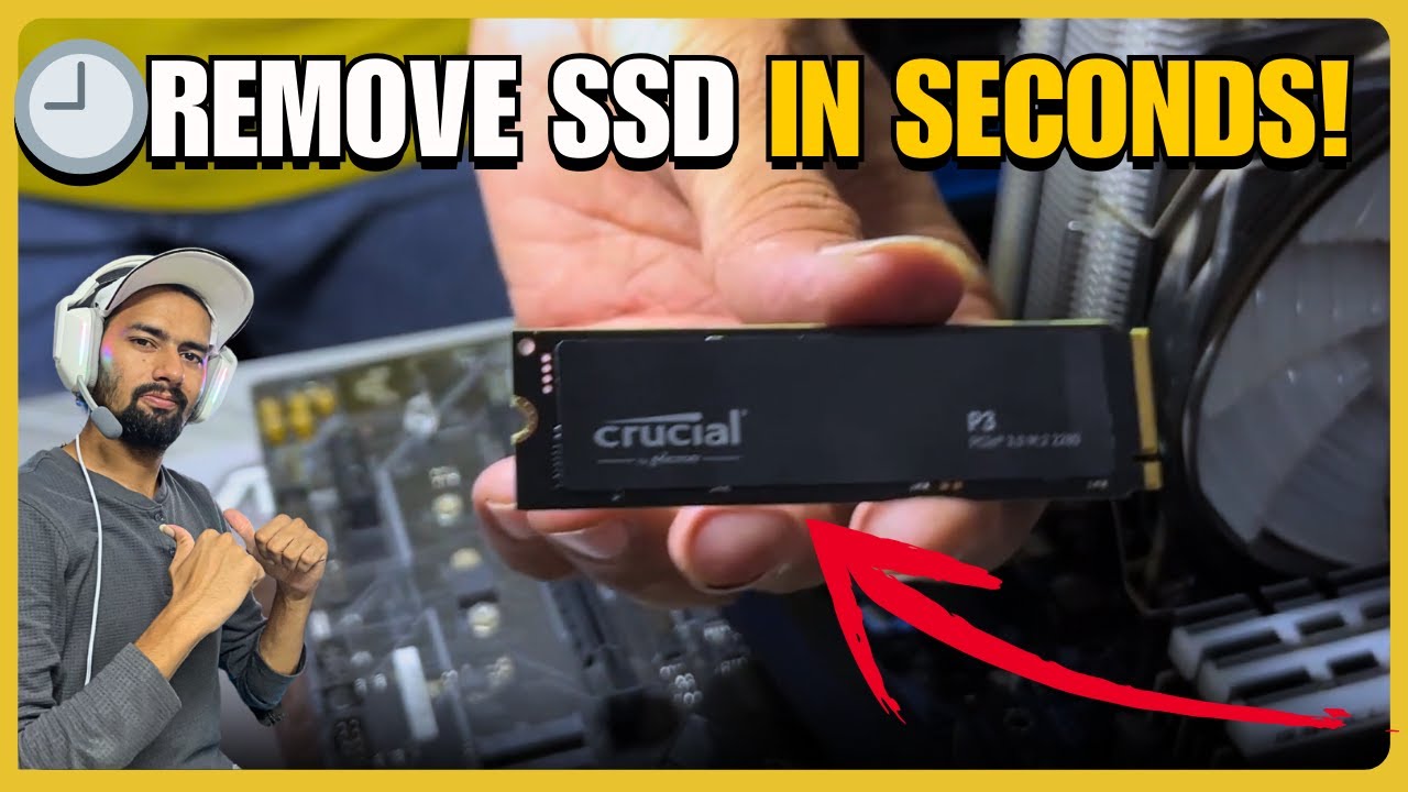 Remove Ssd From Computer 🛠️ How to Remove an M.2 SSD – Safe & Easy Step-by-Step Guide! 💾 - YouTube