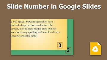 How to Add Slide Number in Google Slides Presentation
