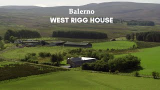 Balerno Edinburgh, West Rigg House, Drone Video In 4K.
