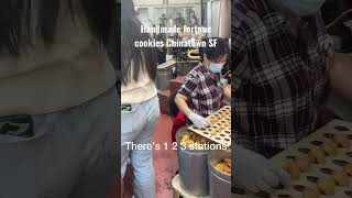 The famous Fortune Cookies factory in Chinatown SF since 1962📍🥠