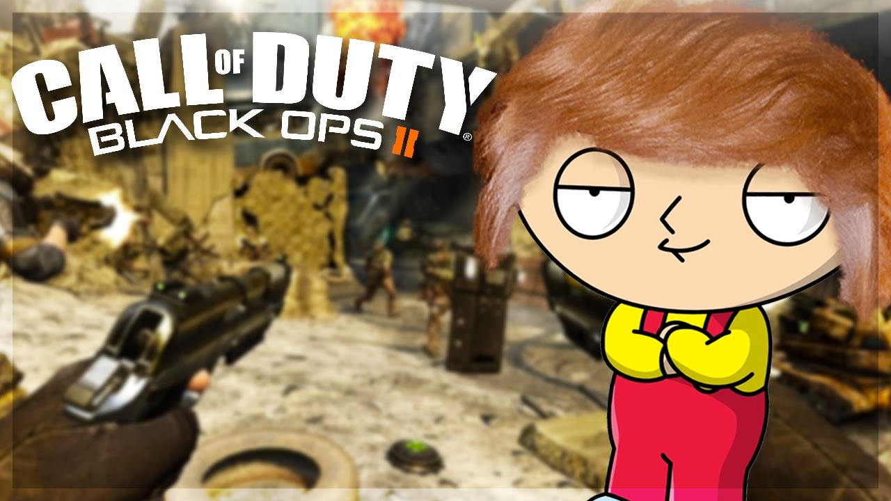 Stewie Trump Plays Call of Duty Black Ops 2! (Family Guy Voice Trolling)