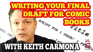 Writing Comic Book Final Draft by Keith Carmona