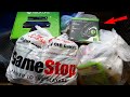 Day After Christmas Dumpster Diving Gamestop! What was left in the dumpster!