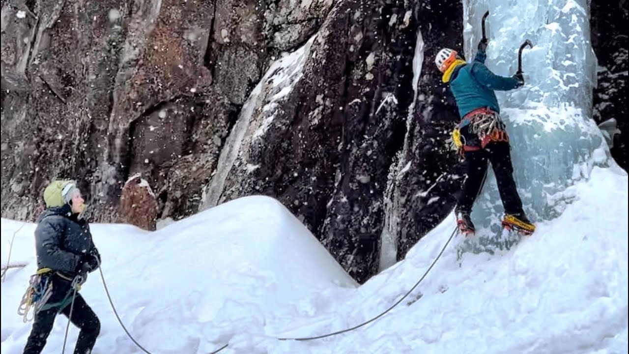 Clawcicle Frankenstein Cliff 02 26 23 New Hampshire Ice Climbing Clawcicle frankenstein cliff 02 26 23 new hampshire ice climbing