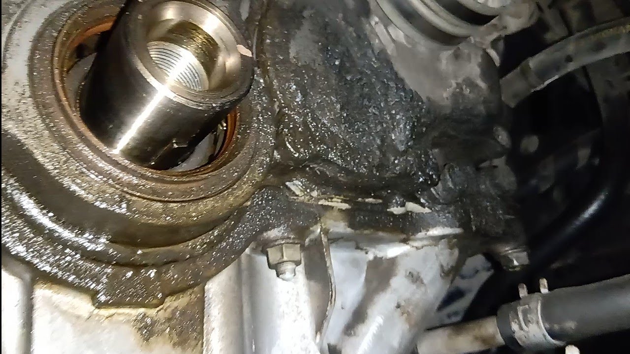 land cruiser vxr oil pump gasket replacement 2002 L6 (1FZ FE) YouTube