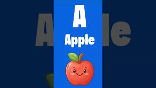A is for Apple 🍎 | ABC Learning for Toddlers | Fun Kids Short #shorts