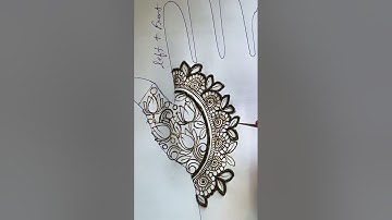 Free MEHANDI Classes Day 3 || Tanisha Mehandi Tutorial #henna #mehndi