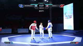 304 R16 Men 80Kg Gre Michopoulos S Usa Isaacs A Pgm