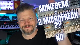 #microfreak  VS MiniFreak  more than 2 MicroFreaks combined!