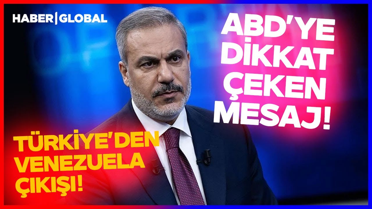 Türkiye'den Venezuela Çıkışı ABD'ye Dikkat Çeken Çağrı!