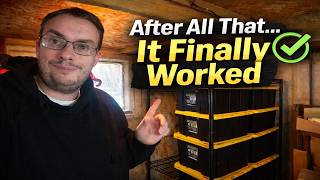 I Finally Built the Costco Racking… And It Actually Worked