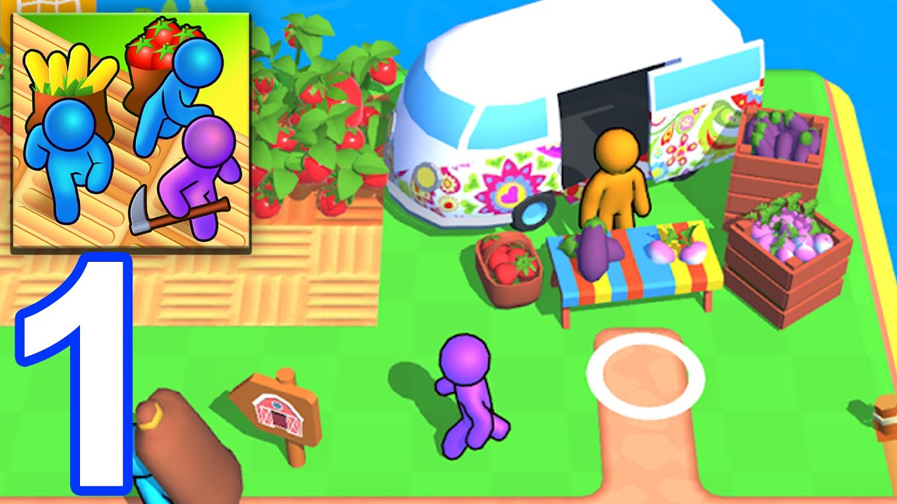 Farm Land Farming Life Game Gameplay Walkthrough Part 1 (iOS, Android) World of Gameplays