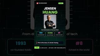 From Dishwasher to $5 Trillion: The Jensen Huang Story #JensenHuang #Nvidia #ragstoriches