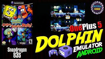SpongeBob SquarePants: Lights, Camera, Pants! | OnePlus 5 Dolphin Emulator Android GamePlay |