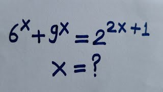 Germany | A Nice Exponential Algebra Problem | Math Olympiad |#IMOAlgebraSolutions #shorts #viral