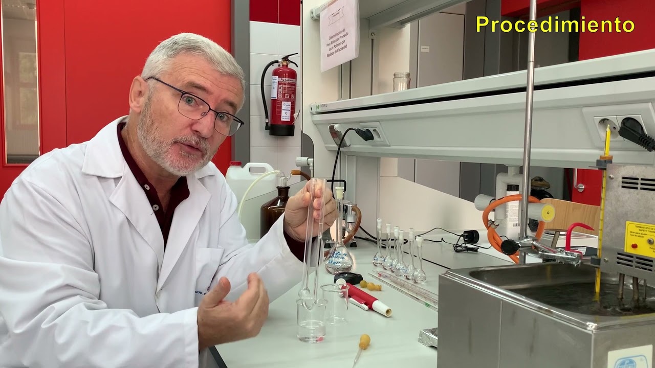 Prácticas de Química Física: Macromoléculas estudiadas por viscosimetría