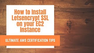how to install letsencrypt ssl in aws ubuntu server 2019