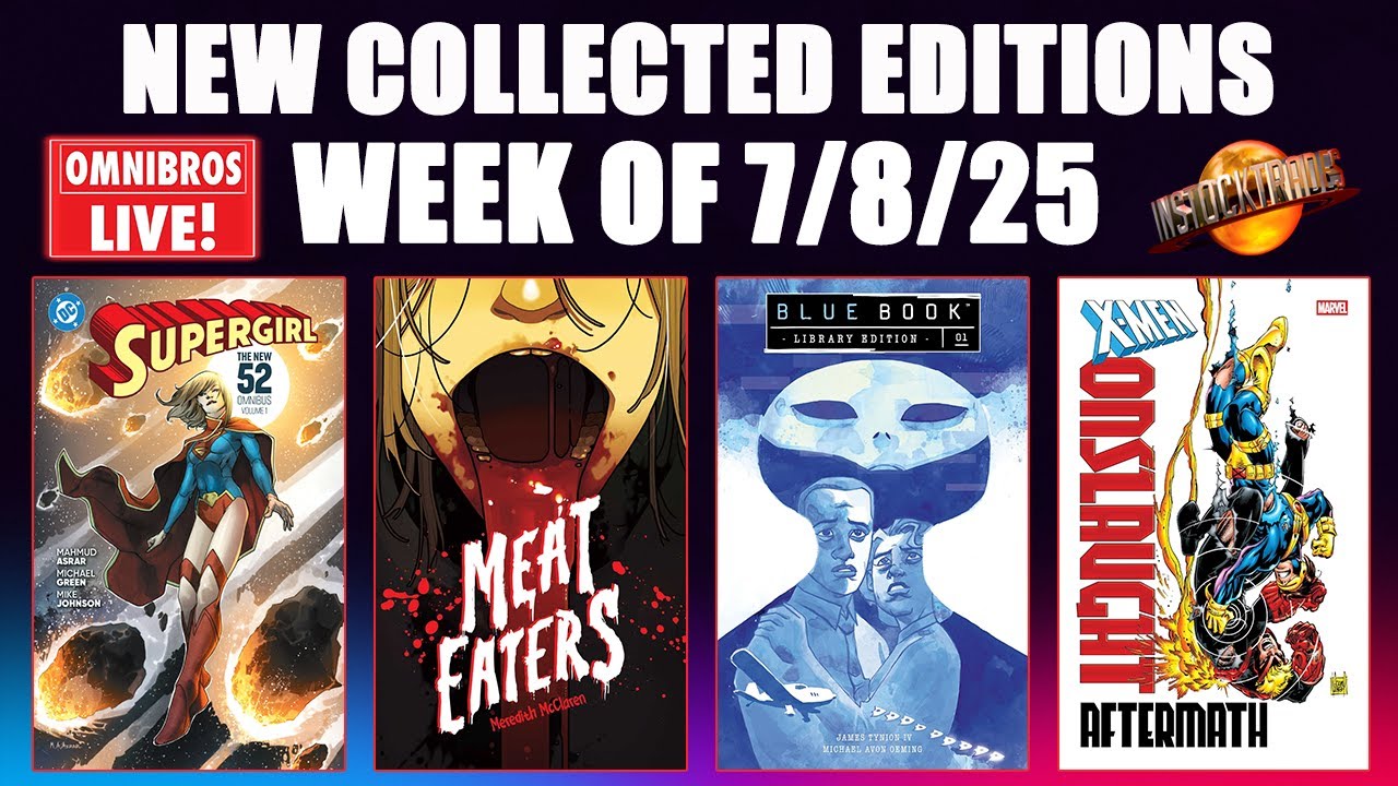 Supergirl New 52 Omnibus! Blue Book Library Edition! New Collected Editions | Omnibros Live!