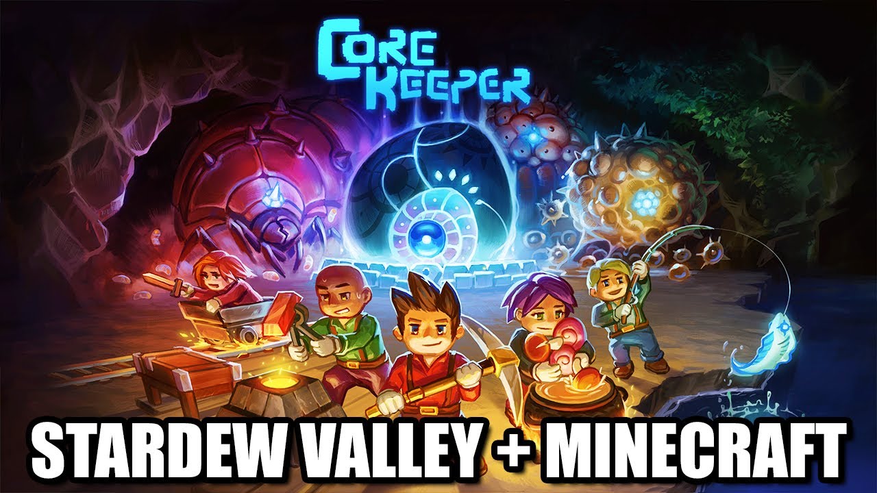#1 CORE KEEPER: THE NEW STARDEW VALLEY + MINECRAFT GAMELIKE! FIRST LOOK GAMEPLAY