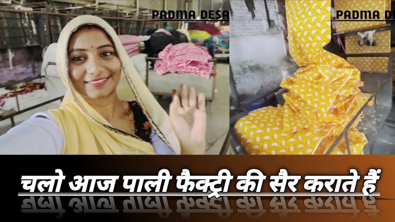 पाली // Pali Factory Business Vlog