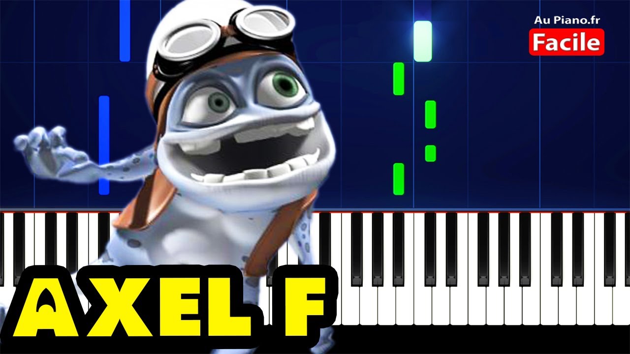 Here we go axel f. Crazy frog на пианино. крэйзи фрог на пианино ноты. axel f на пианино. crazy frog piano easy.