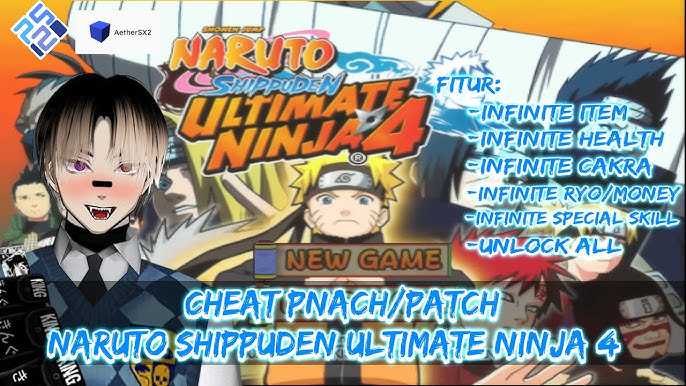 Cheat Naruto Ultimate Ninja 5 PS2 Terlengkap dan Terbaru - EXP