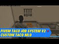 Taco Job System V2 + Custom Taco MLO - Fivem Scripts