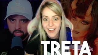 A Bianquinha e a Juh Scramocin TRETANDO (sobrou até pro Serginho Faoth)