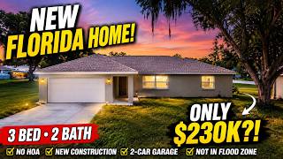 BRAND NEW Florida Home Under $230K?! Inverness FL Hidden Gem