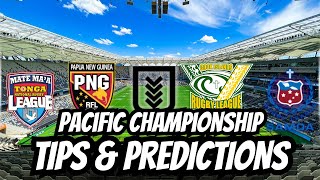 Rugby League Pacific Championship - Week 2: Tips & Predictions