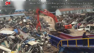 Scrap Metal Recycling System | Metal Scraps Hammer Shredder | Car Shredder | SHREDWELL, CHINA