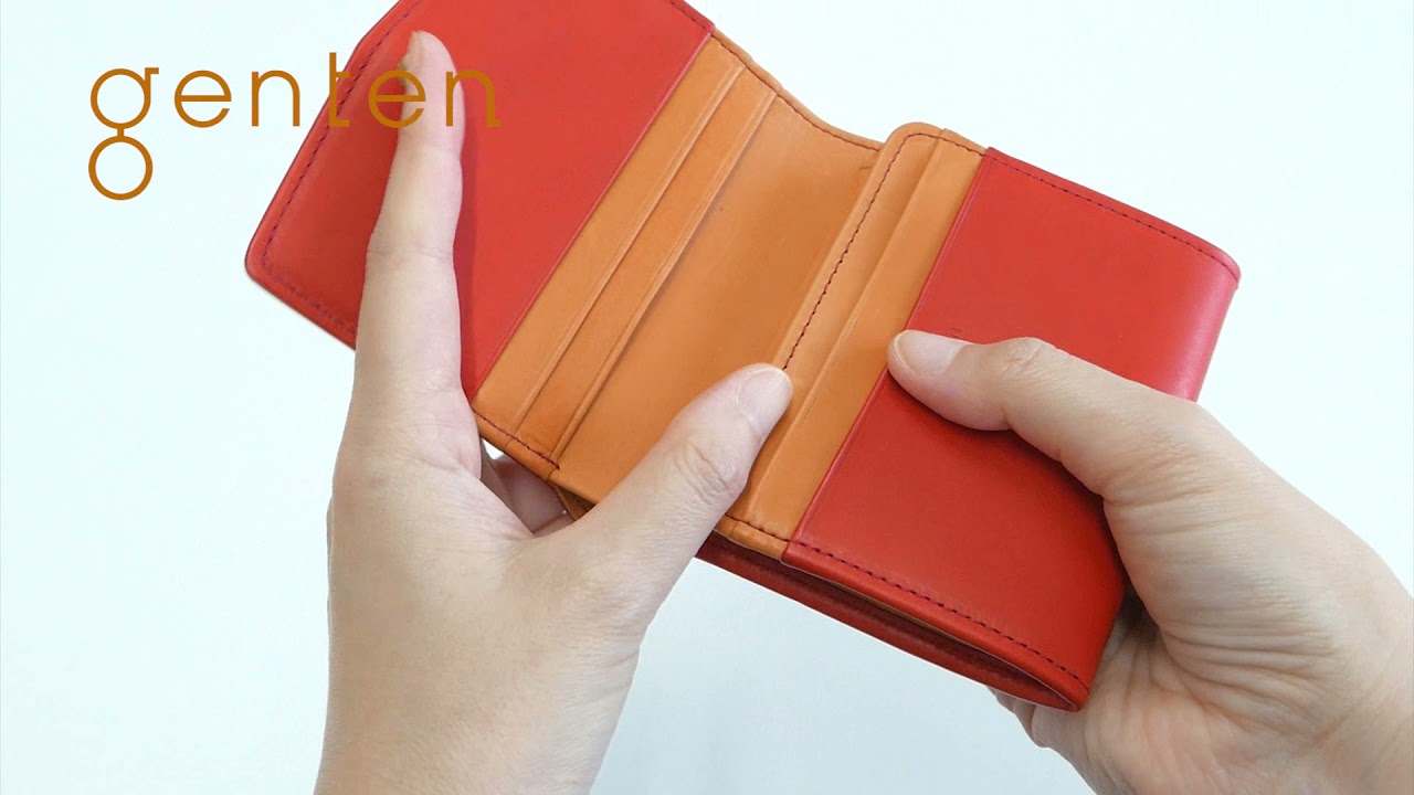 genten ゲンテン Tulipano トゥリパーノ がま口長財布 43025