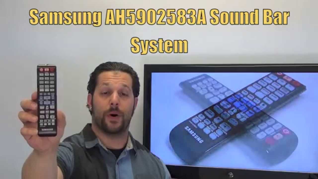 SAMSUNG AH5902583A Sound Bar System Remote Control www
