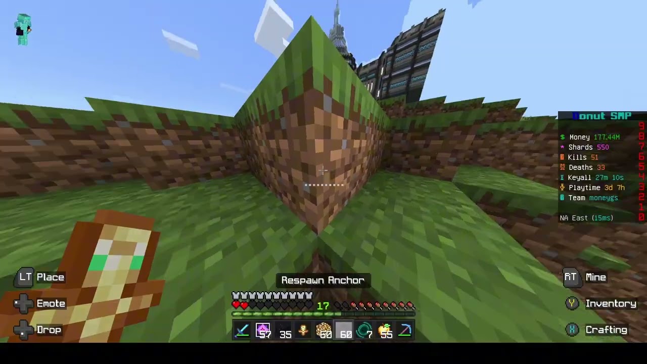 DONUT SMP DUELS (GETTING STACKED LOOT) (Fighting Cheater/hackers)#donutsmp #cpvp #minecraft