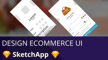 Sketch App -- Design E-commerce UI with latest UI tool SketchApp
