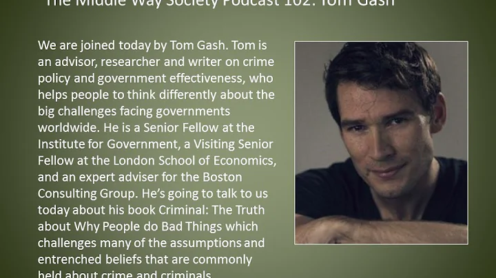 Tom Gash on  his book Criminal: The Truth about Wh...
