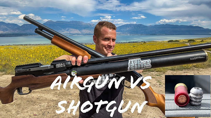 Airgun VS Shotgun: Is The AEA ZEUS More Powerful Than A 12 Guage Slug?!