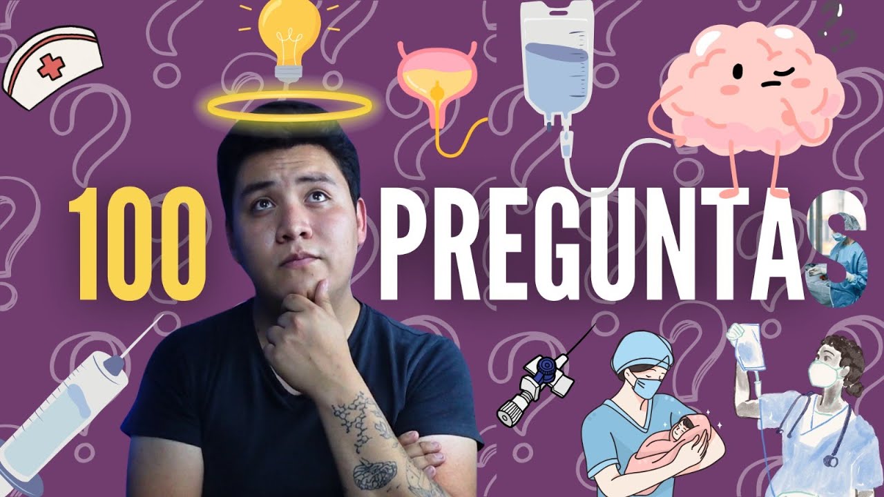 100 PREGUNTAS de ENFERMERIA para ESTUDIAR🧠 para el EGEL | Nivel: MEDIO🟡