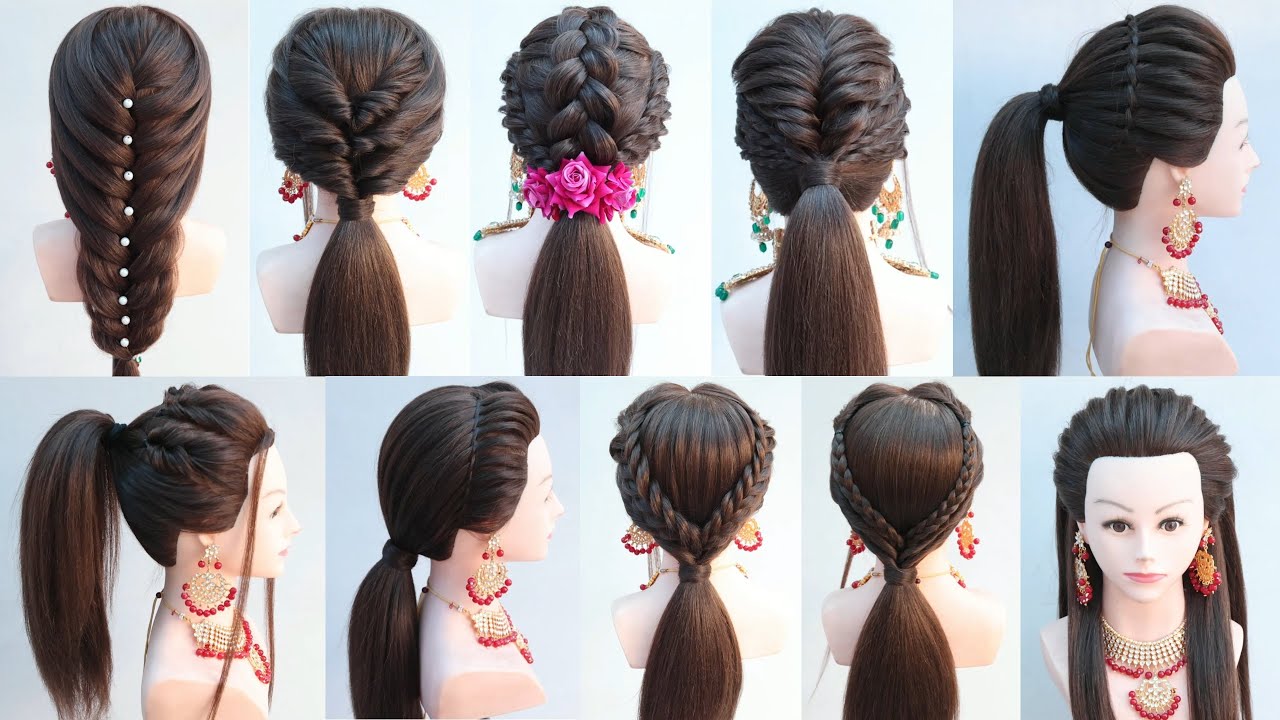 beautiful hairstyle girls Images • 🅰🅻🅸🅰__🅰🅽🆂🅰🆁🅸 (@1264668474) on  ShareChat