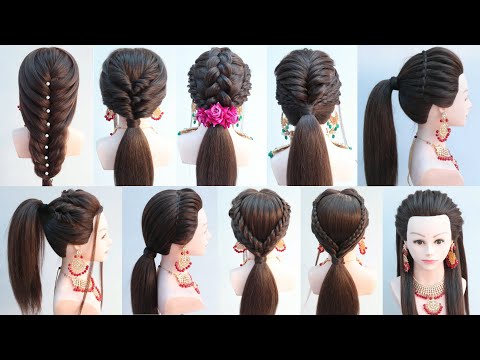 Easy Half Braid Hairstyle Tutorial – Video Hairstyle Tutorial | Braided  hairstyles tutorials, Medium hair styles, Hair styles