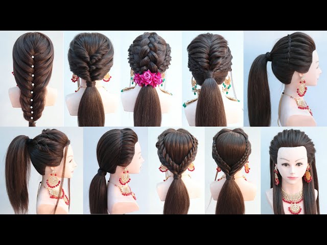 Latest Hairstyle for Party | New Hairstyle for Girls Long Hair | Latest  hairstyle for girl, New hair style girls, Easy hairstyles
